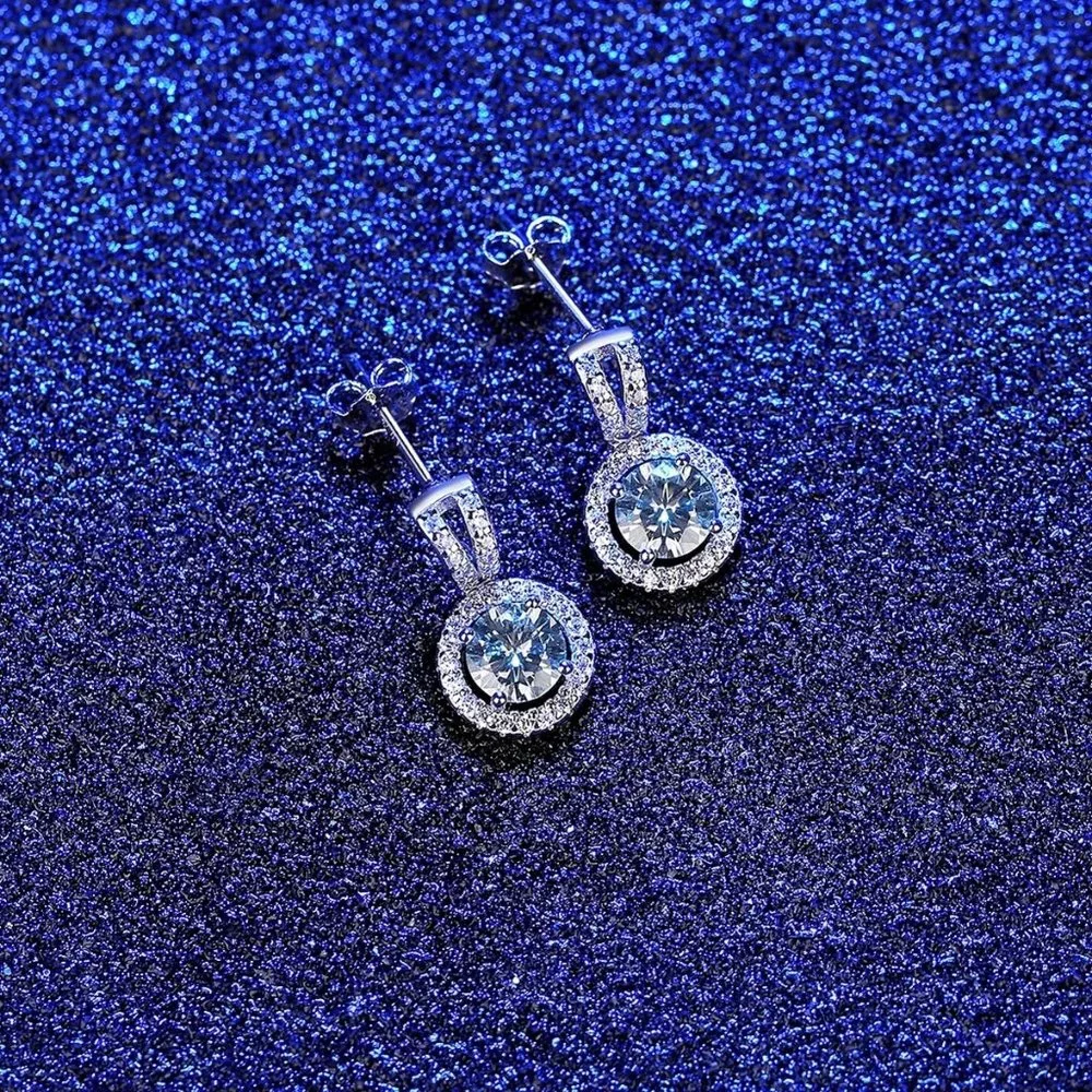 1ct. t.w. Diamond Dainty Earrings - Picture 4 of 14